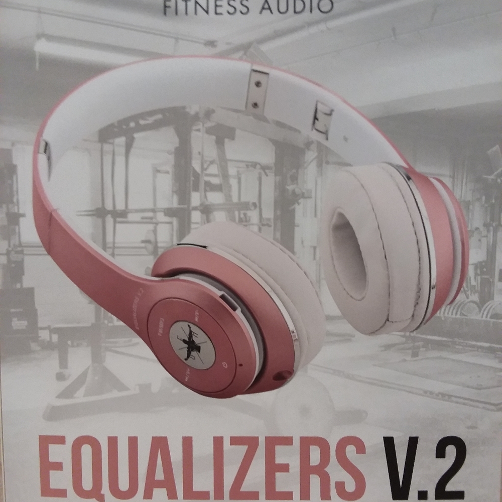 New Gripped headphones equalizer V.2  rose gold